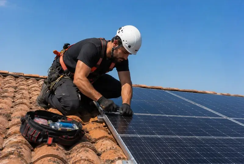 Maintenance et monitoring de panneaux solaires à Saint-Didier-sur-Chalaronne
