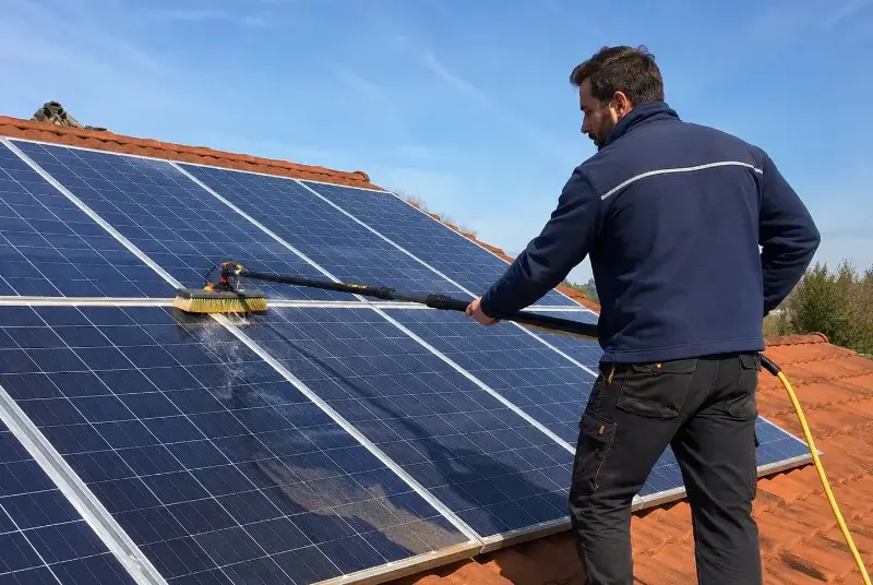 Nettoyage et entretien de panneaux solaires à Saint-Didier-sur-Chalaronne